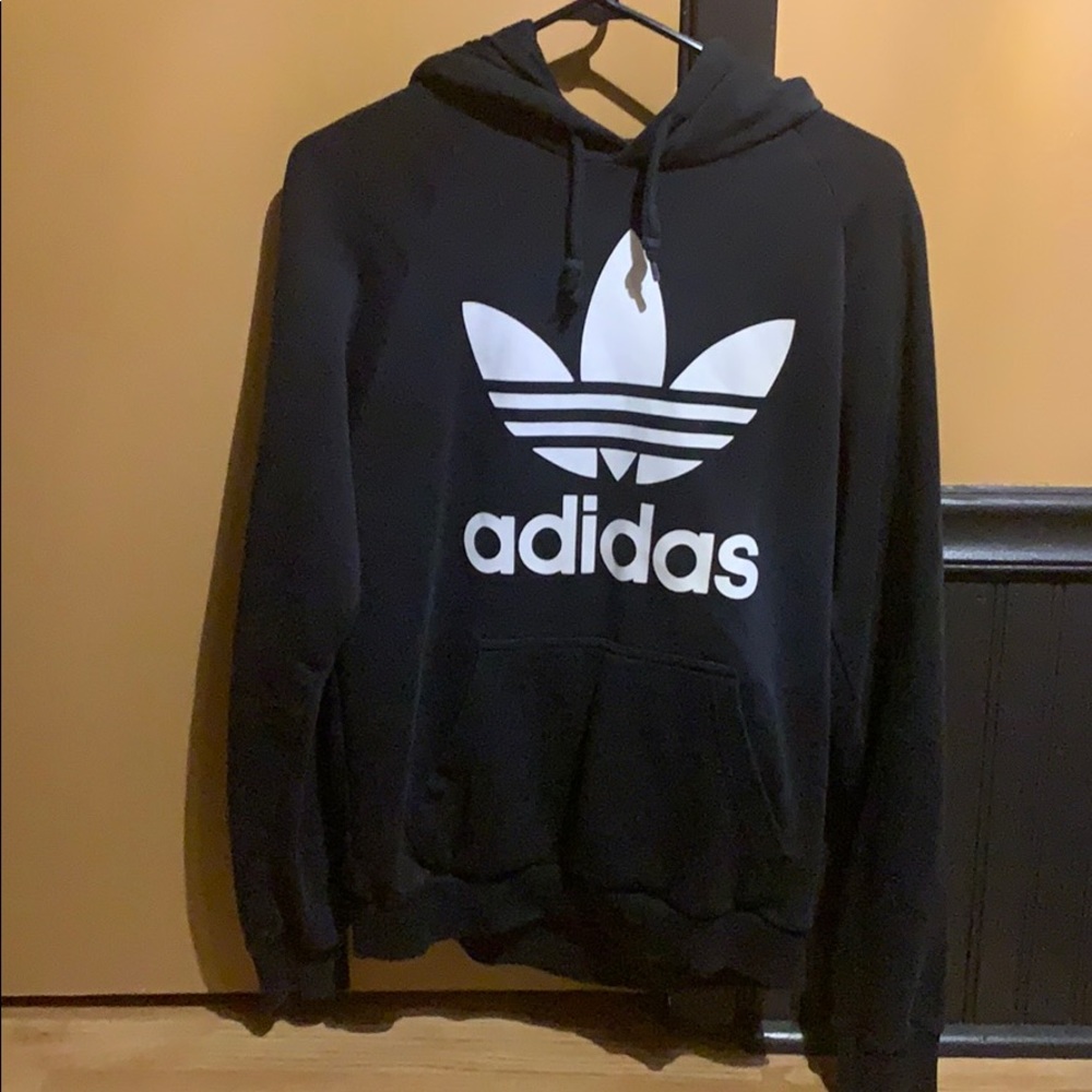 Black adidas hoodie
